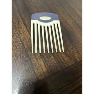 Vintage Goody Purple/White Hair Pick Lift With Non Slip Handle Retro 1990s